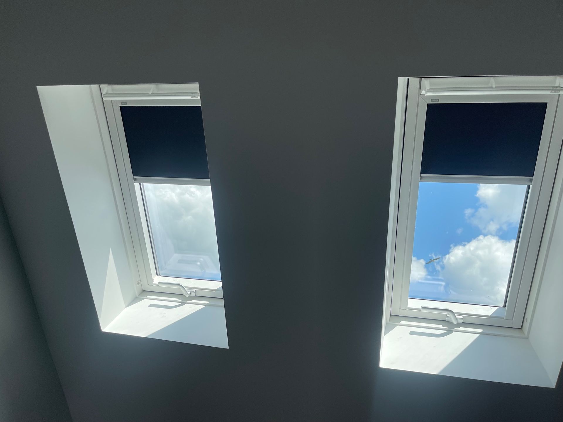 Velux Roof Blinds with optional motorised handset