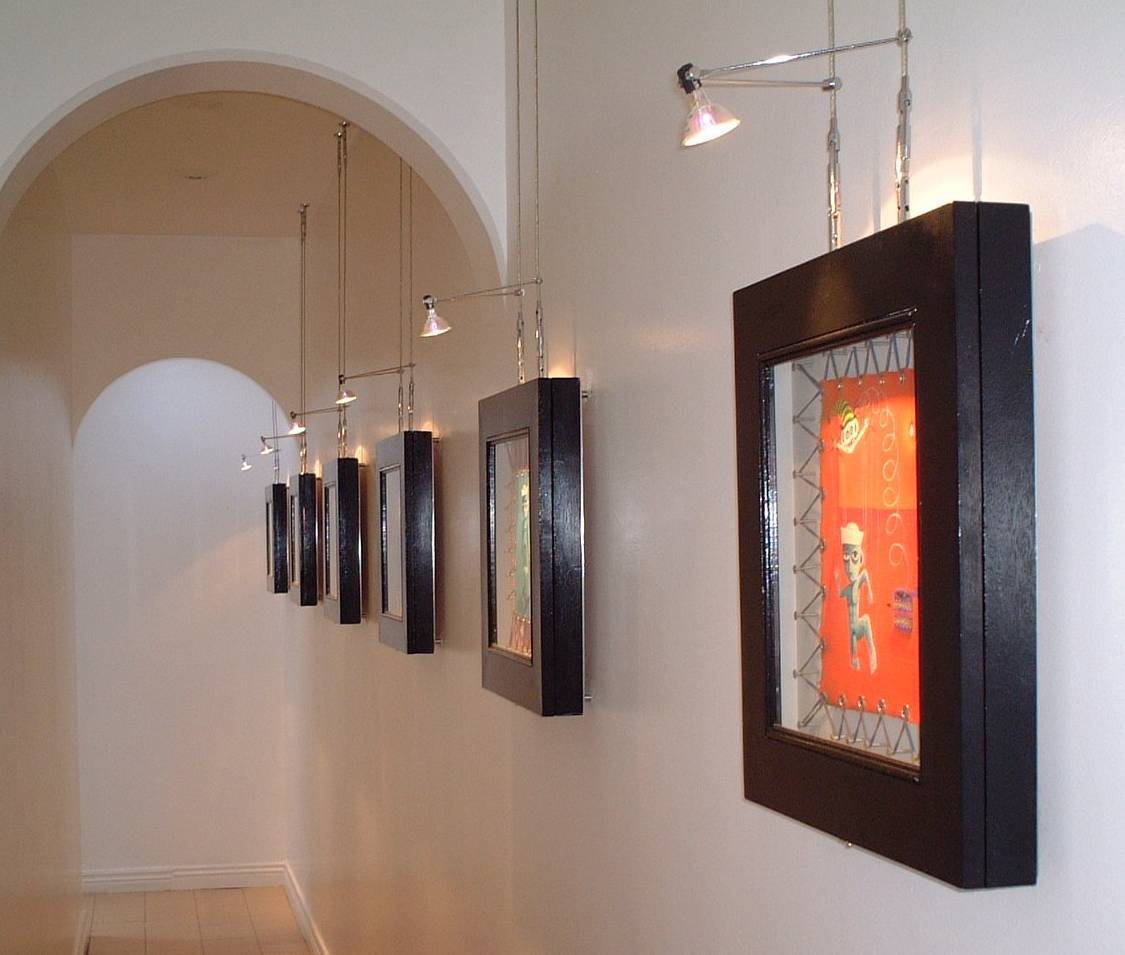 wall art lighting