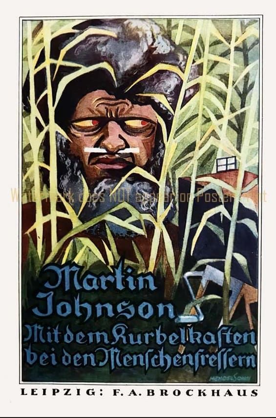 Vintage book cover showing a person hidden among tall, yellow-green grasses, with the title text printed below.