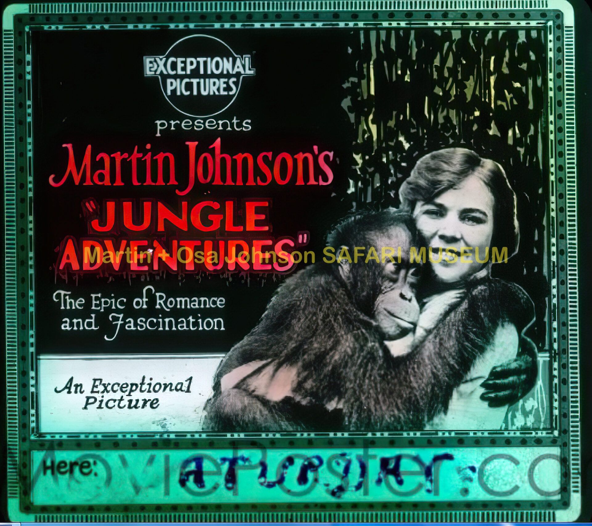 A vintage film poster for