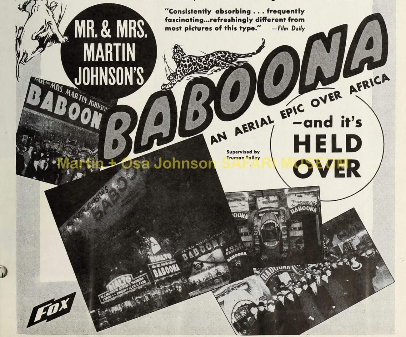 Vintage advertisement for the film