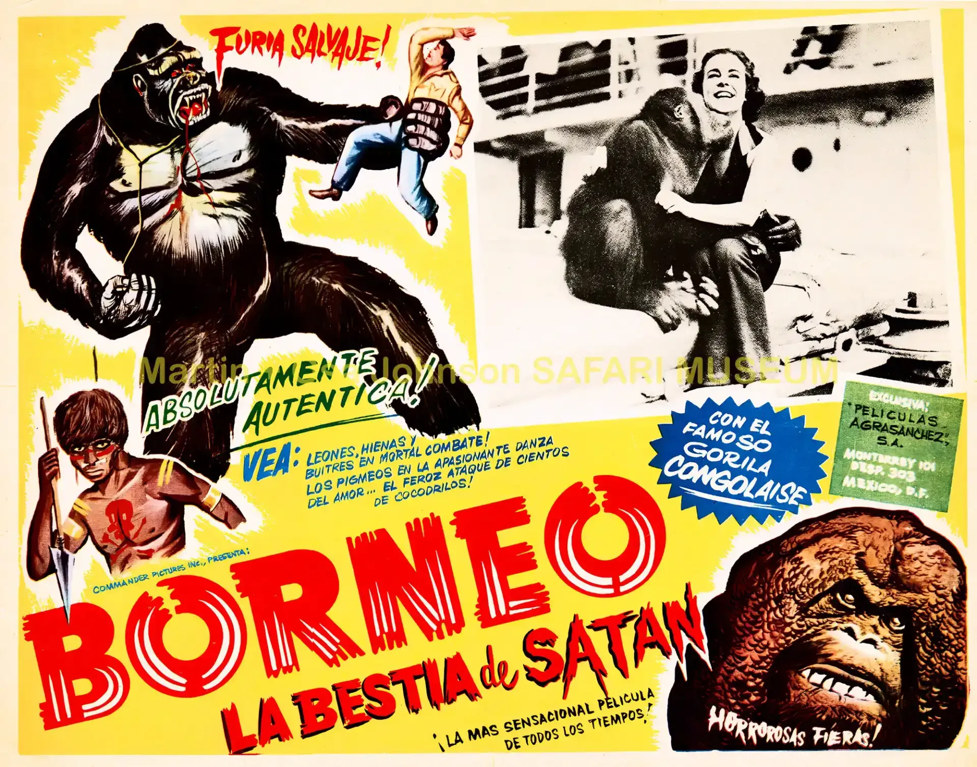 Vintage movie poster for