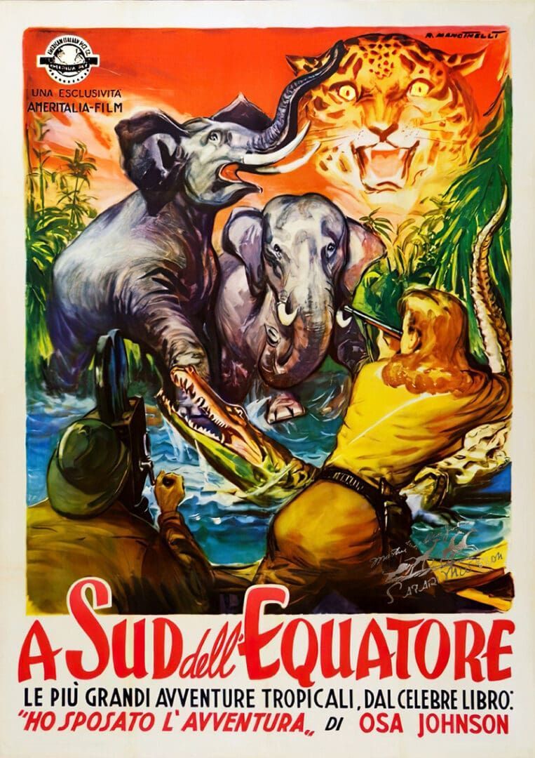 Vintage movie poster for