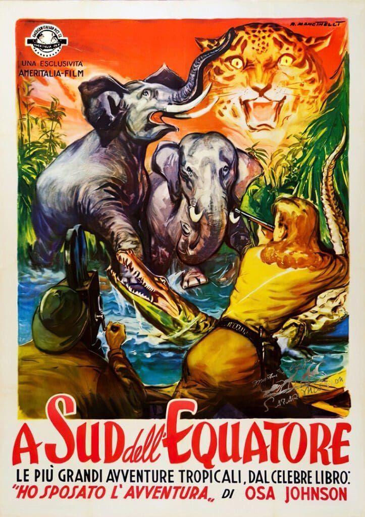 A vintage movie poster for 