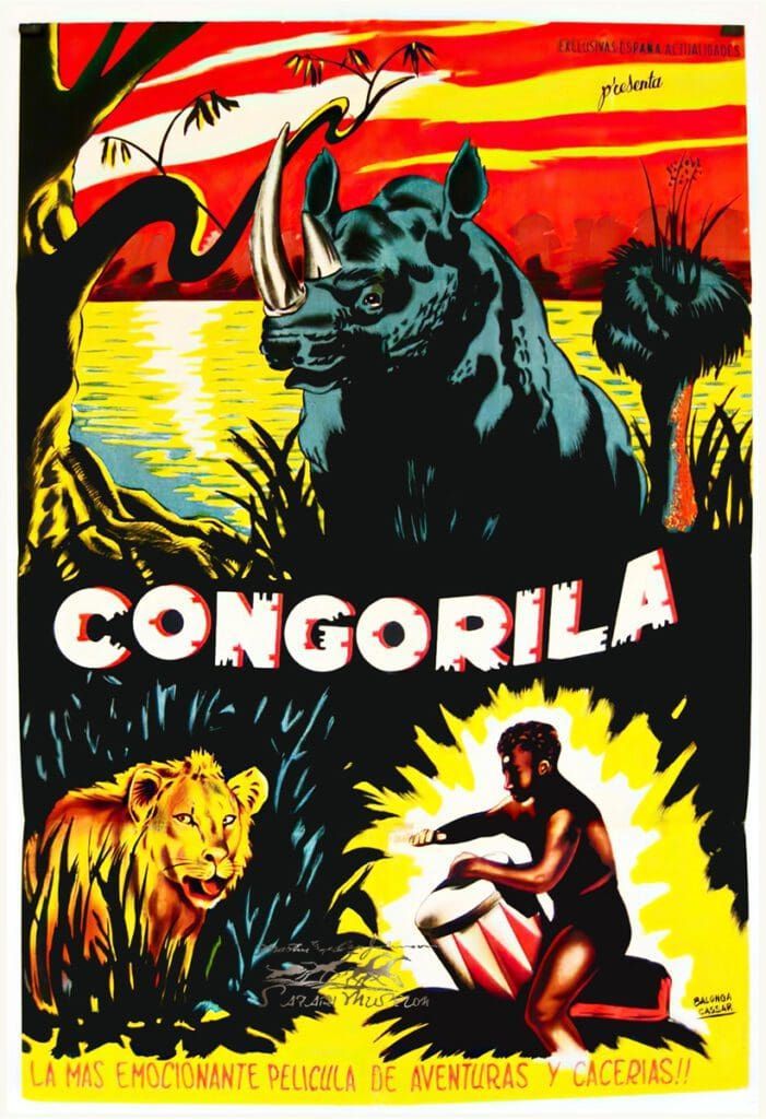 A vintage movie poster for 