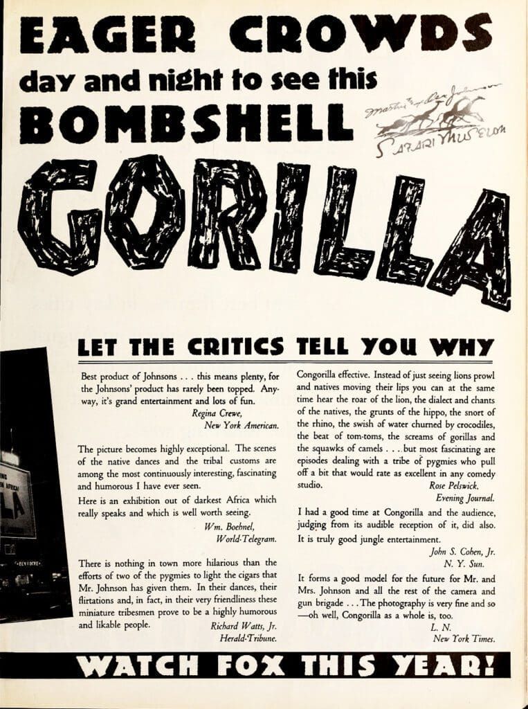 A 1930s movie poster for 
