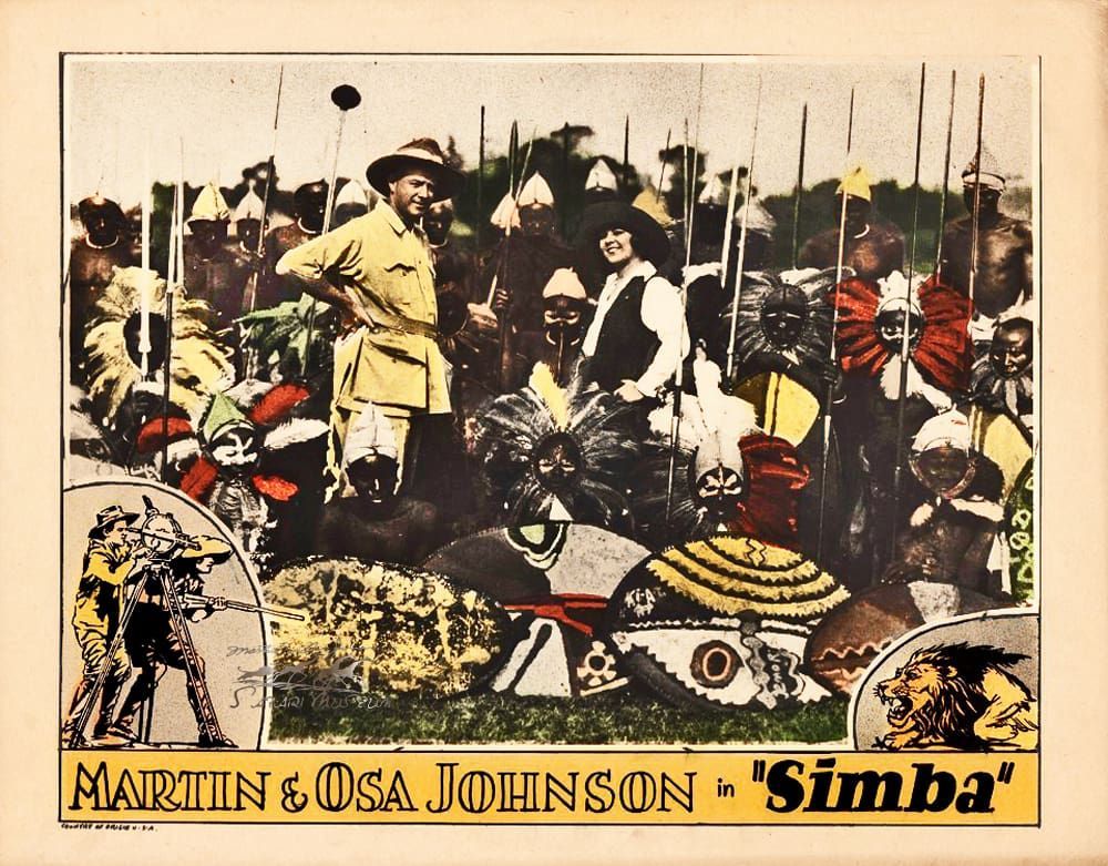 Film lobby card for