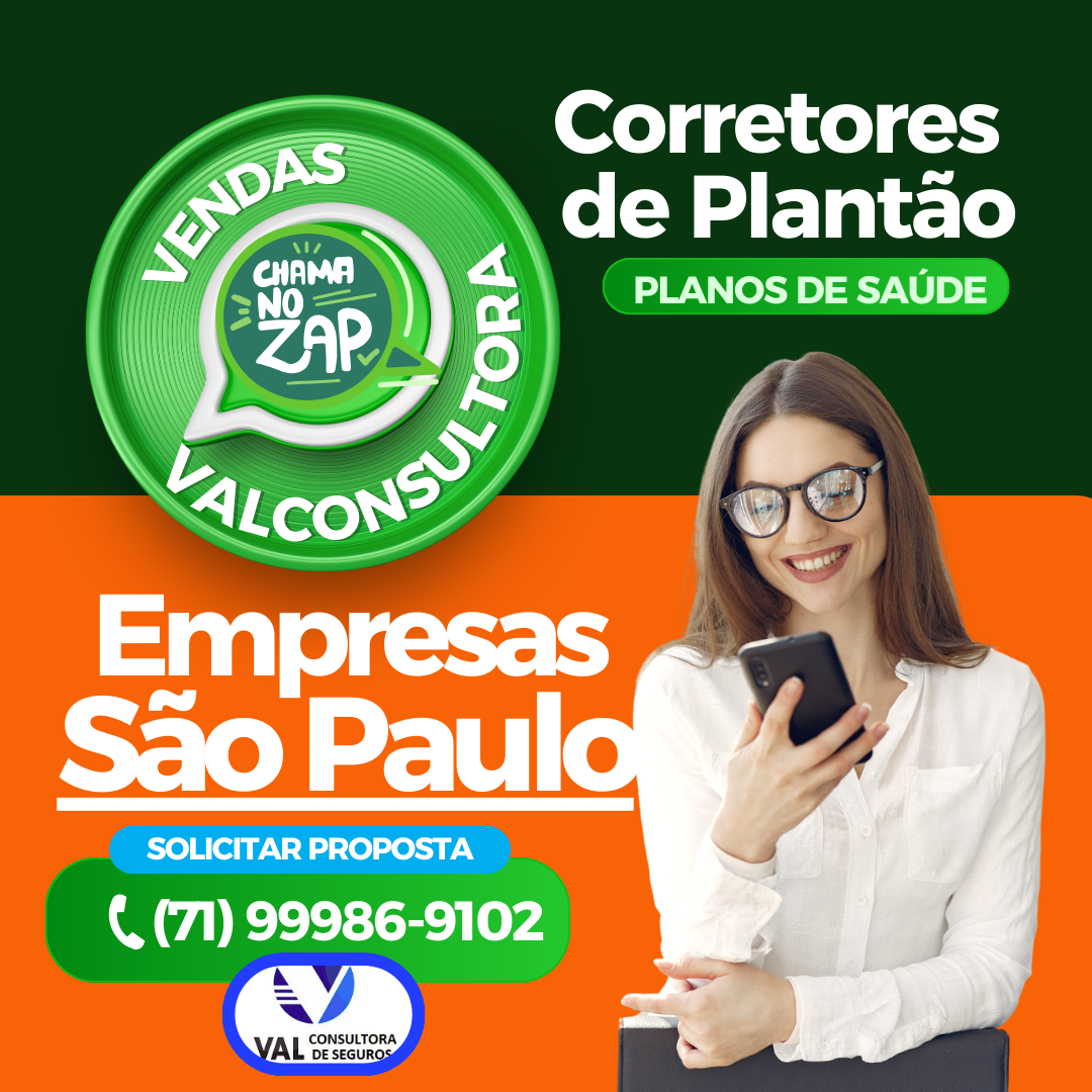 Corretores Vendas de Planos de Saude em São Paulo- SP