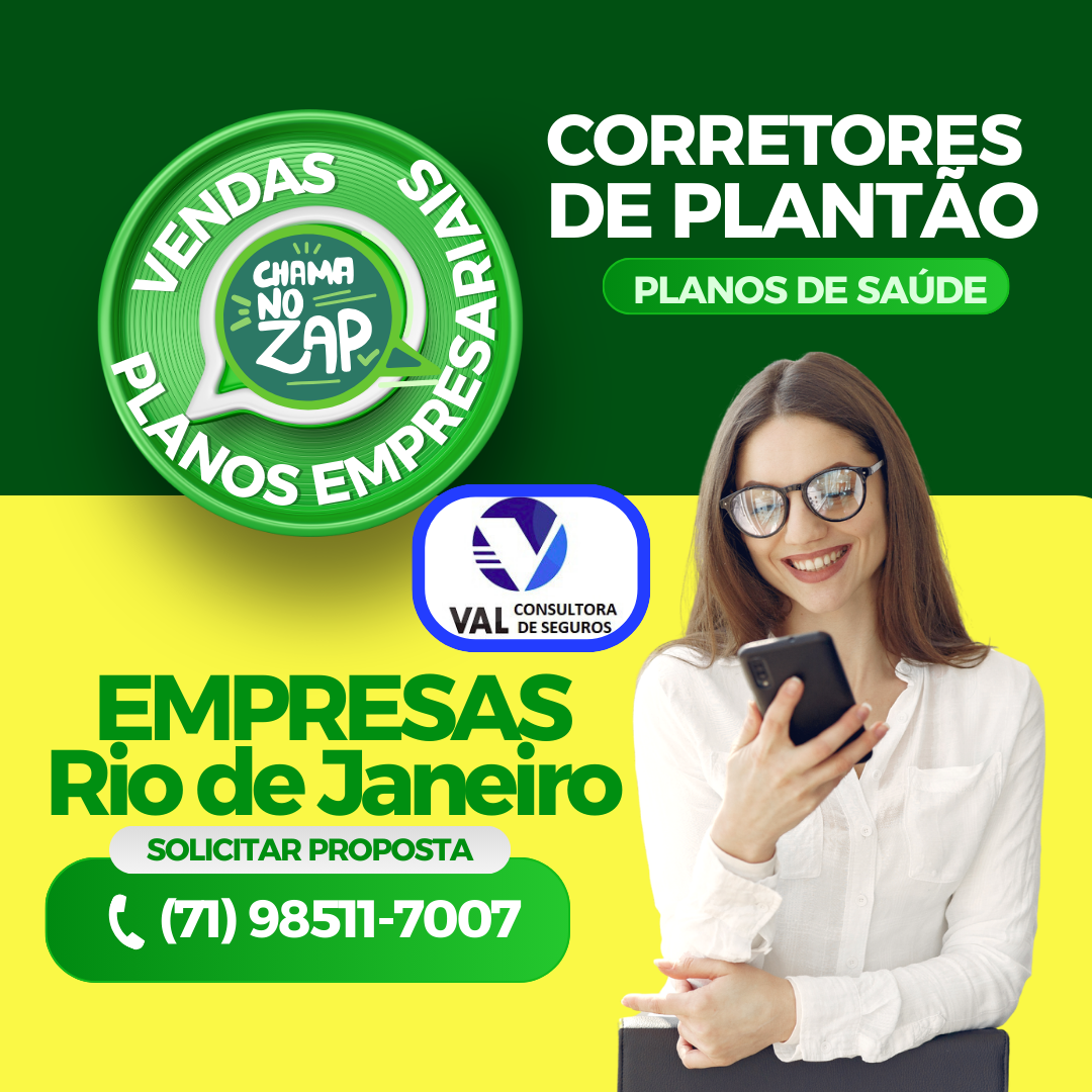 Corretores Vendas de Planos de Saude para Empresas RJ