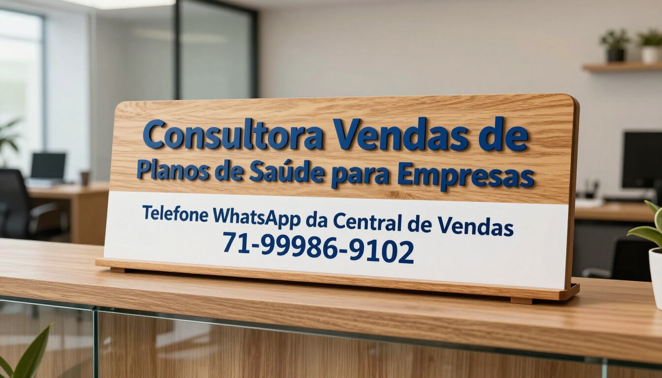 ValConsultora Vendas de Planos de Saude para Empresas.
Telefone WhatsApp da Central de Vendas 71-99986-9102