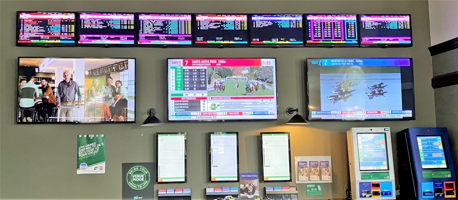 Commercial Hotel TV Screens — Mayfield, NSW — NSW Colour TV Co