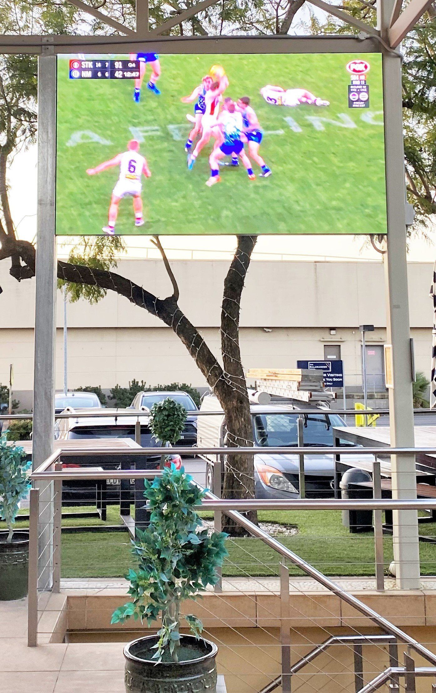 Outdoor Modulated Television — Mayfield, NSW — NSW Colour TV Co