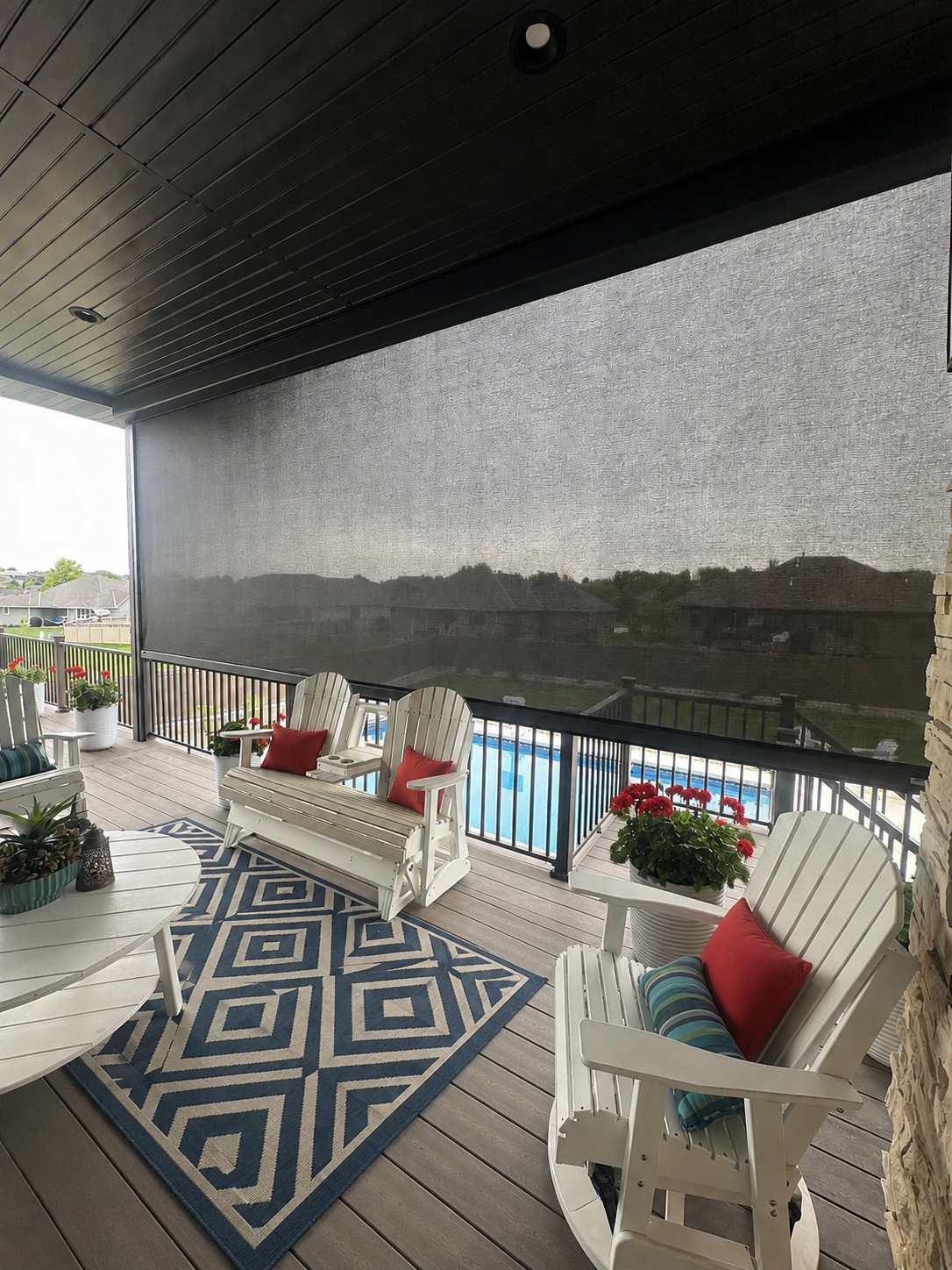 Hunter Douglas PowerView® App and Pebble® Remote for use with PowerView® Automation
