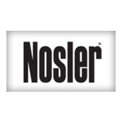 Nosler logo in black text on a white background