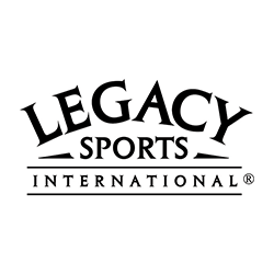 Legacy Sports International logo in black text on a white background