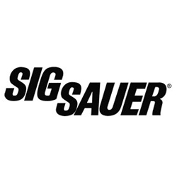 SIG SAUER black logo on a white background
