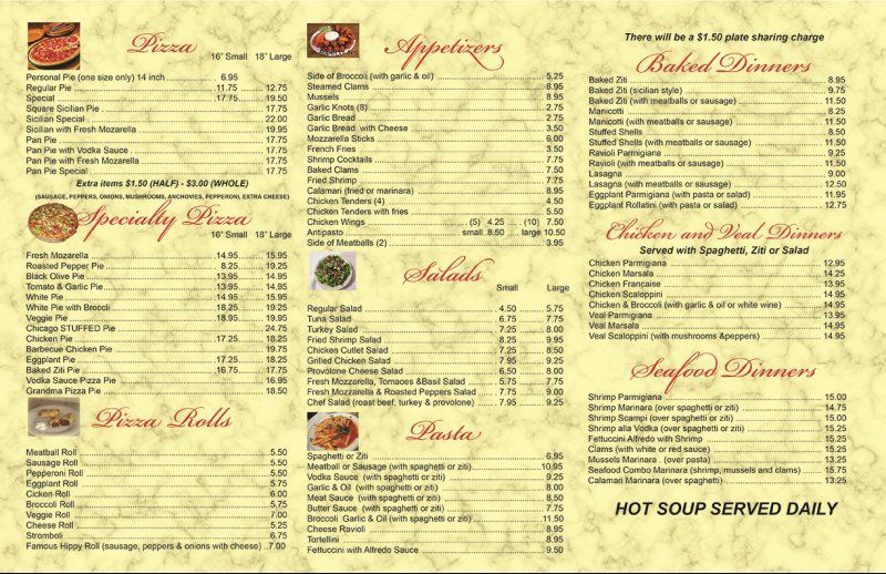 Brochure / Menu Design project