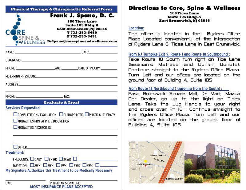 Brochure / Menu Design project