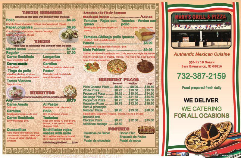 Brochure / Menu Design project