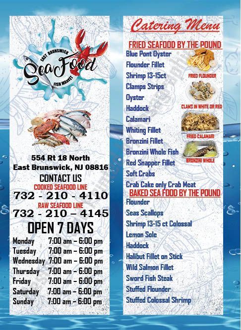 Brochure / Menu Design project