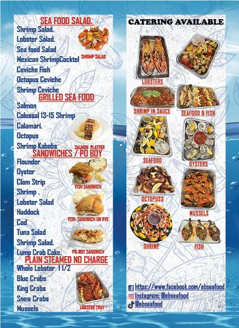 Brochure / Menu Design project