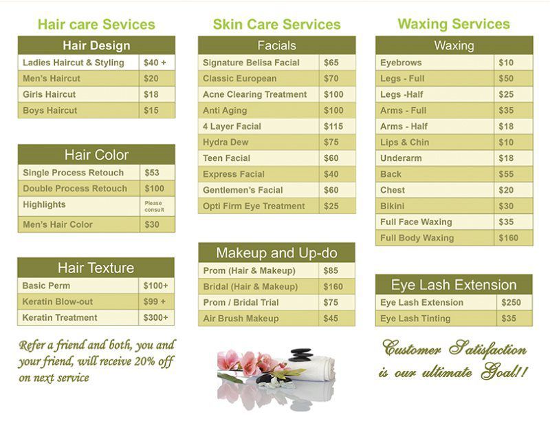 Brochure / Menu Design project