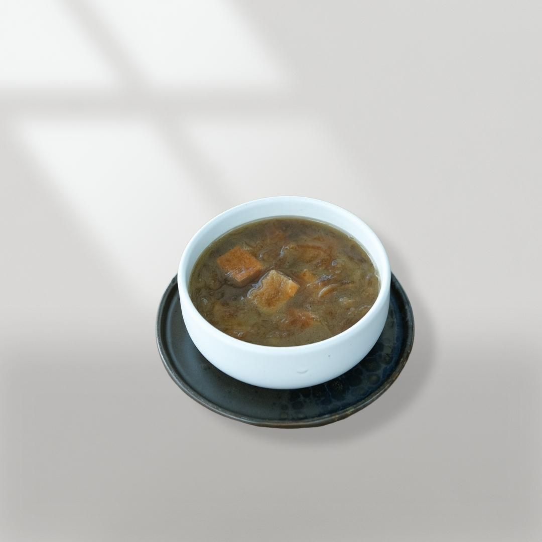 ซุปหอมใหญ่สไตล์ญี่ปุ่น