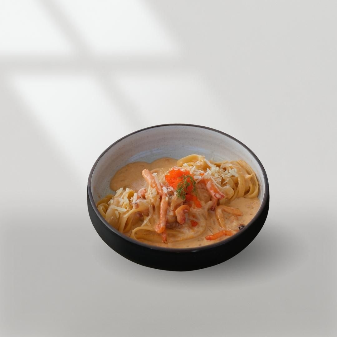 พาสค้าครีมไข่กุ้ง