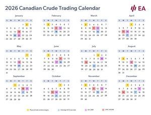 Canadian Crude Calender