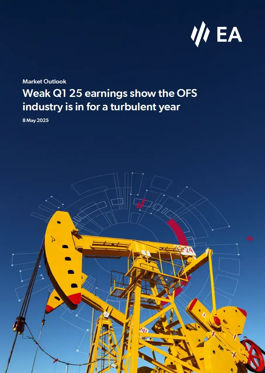 Weak Q1 25 earnings show the OFS industry is in for a turbulent year 