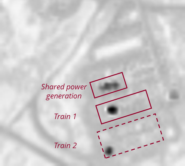 Energy Aspects thermal image of Pluto LNG 