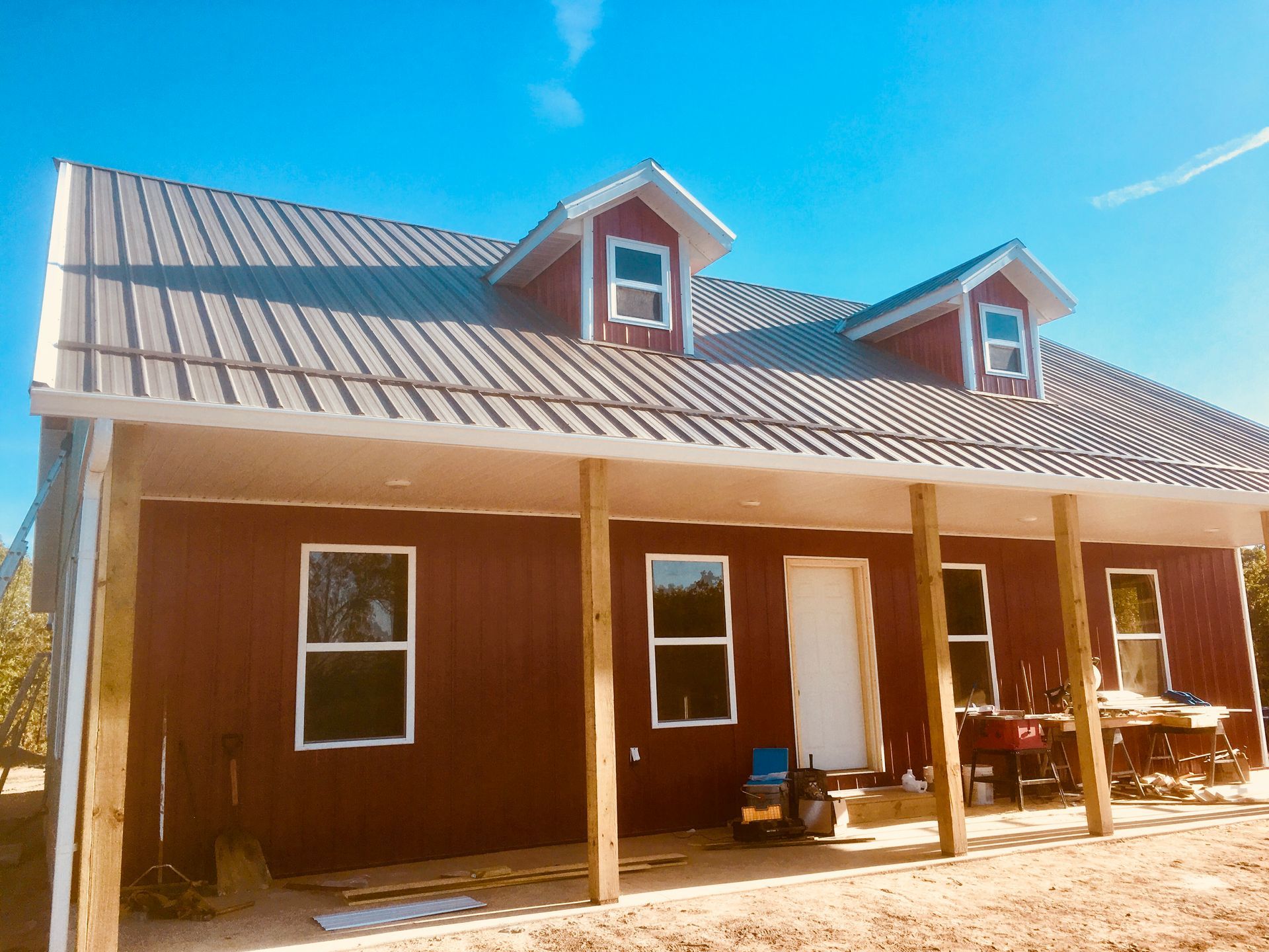 new home metal construction