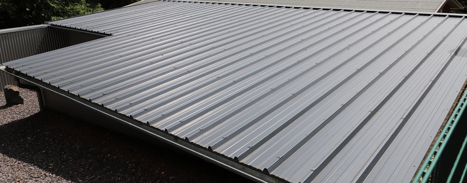 Flat Seam Metal Roof Style