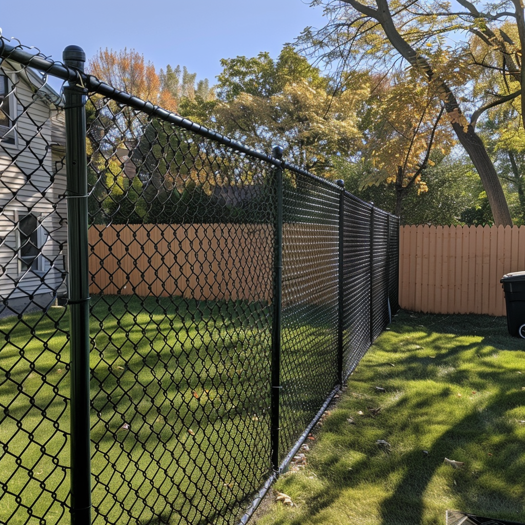 chain link fence