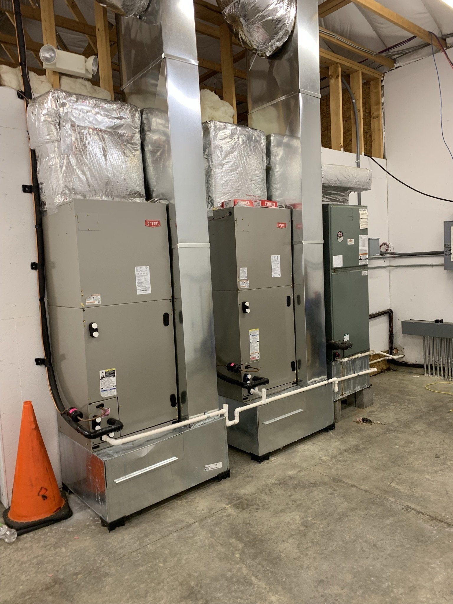 Two HVAC Machines — Spencerville, OH — Matt’s Heating & Cooling LLC