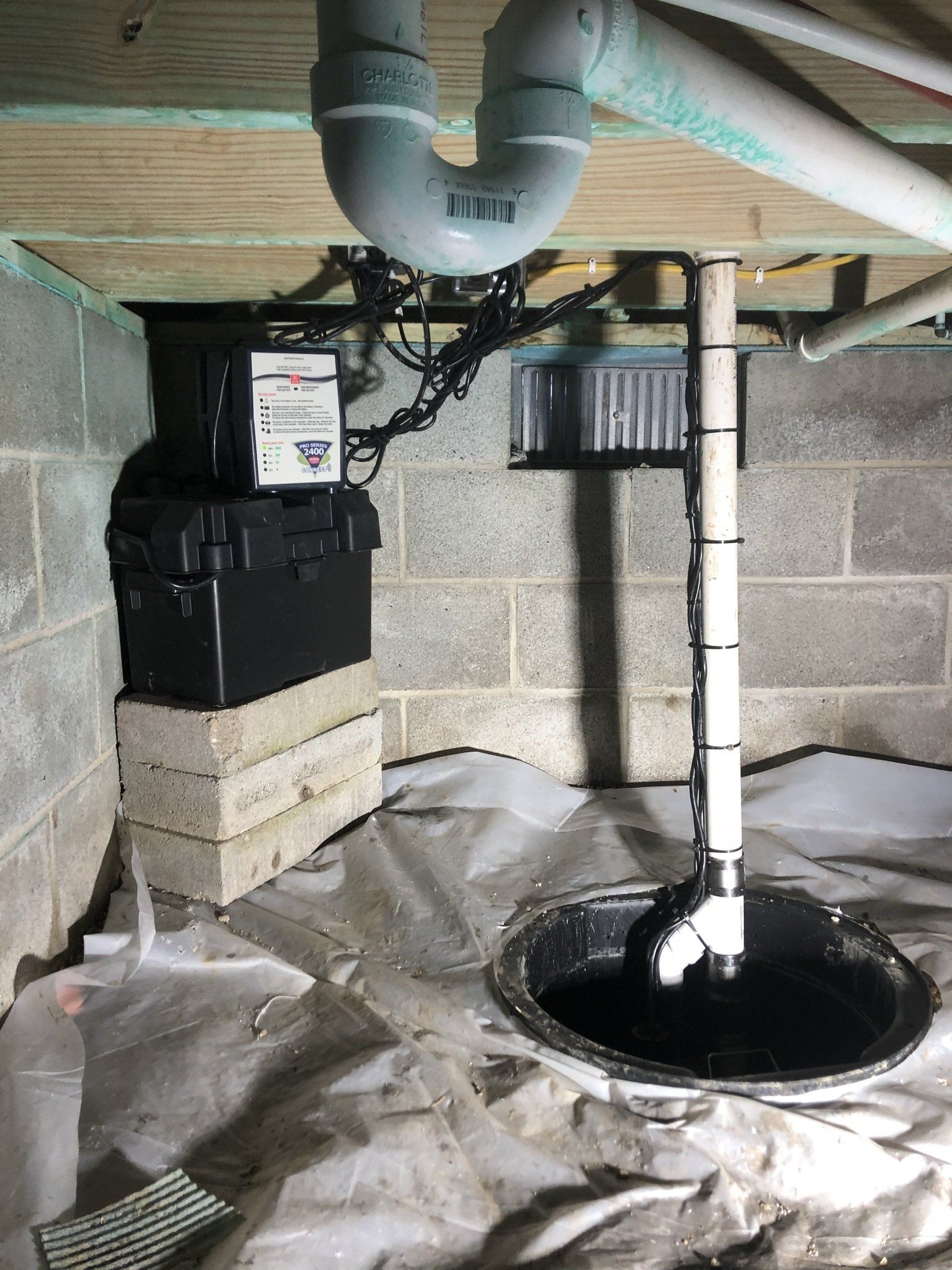 HVAC Installation Process on the Basement — Spencerville, OH — Matt’s Heating & Cooling LLC