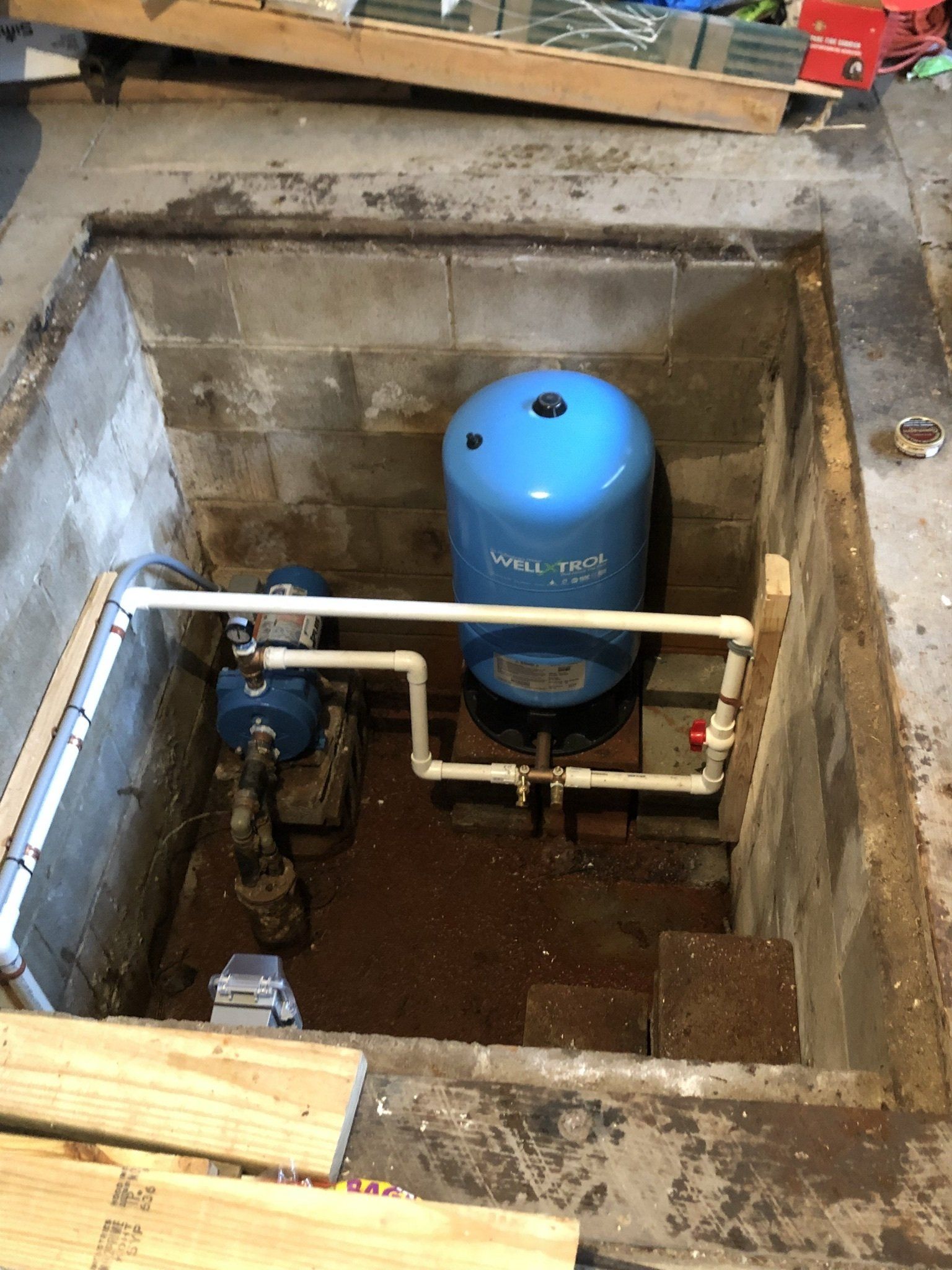 Blue Heater Tank — Spencerville, OH — Matt’s Heating & Cooling LLC