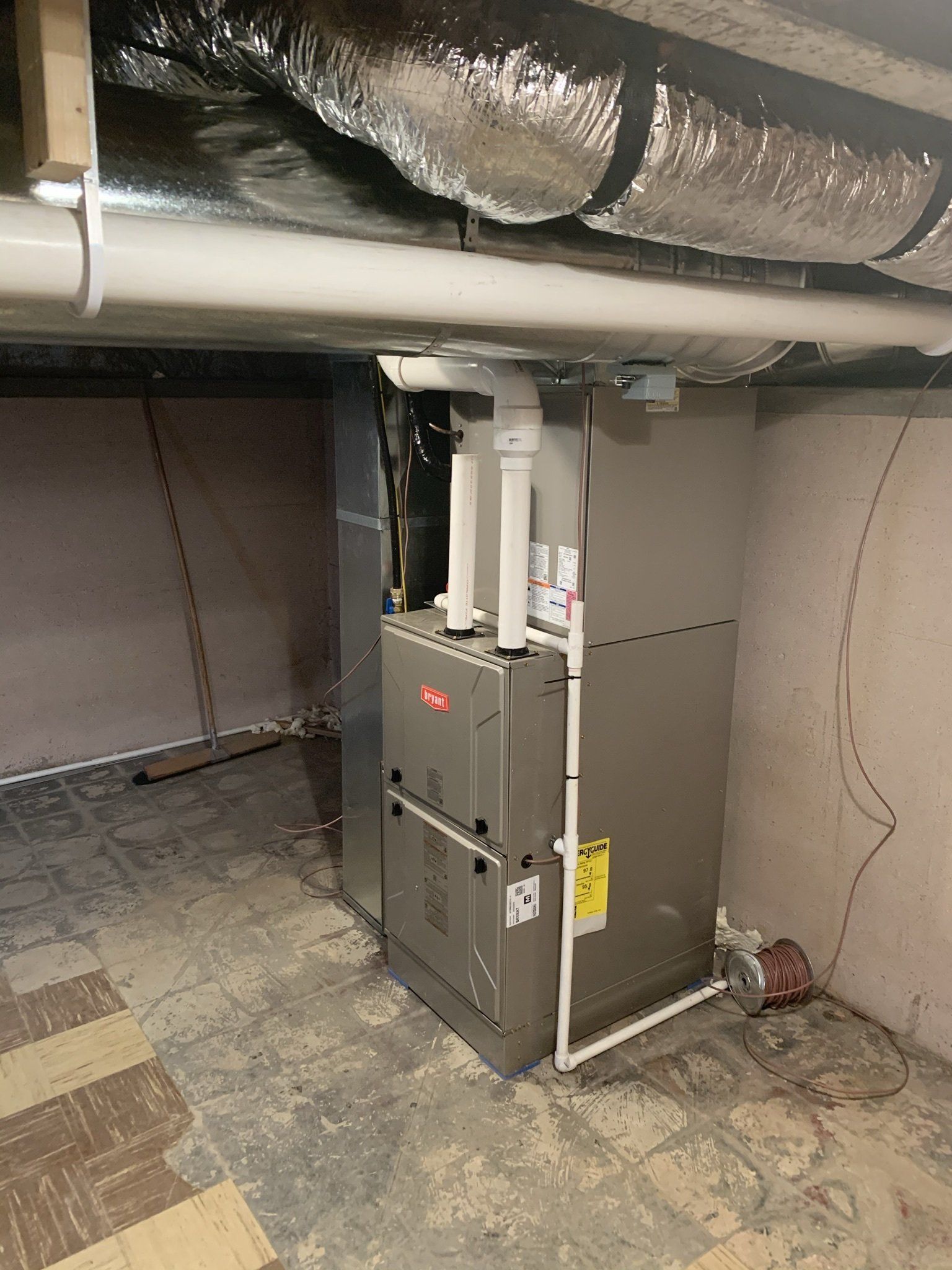 Newly Installed Heater Machine — Spencerville, OH — Matt’s Heating & Cooling LLC