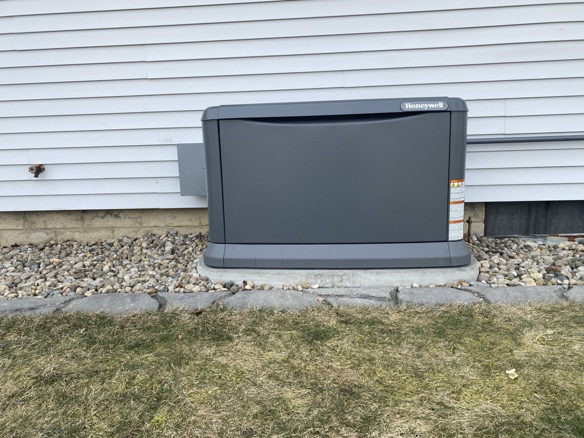 New Gray Inverter Unit — Spencerville, OH — Matt’s Heating & Cooling LLC