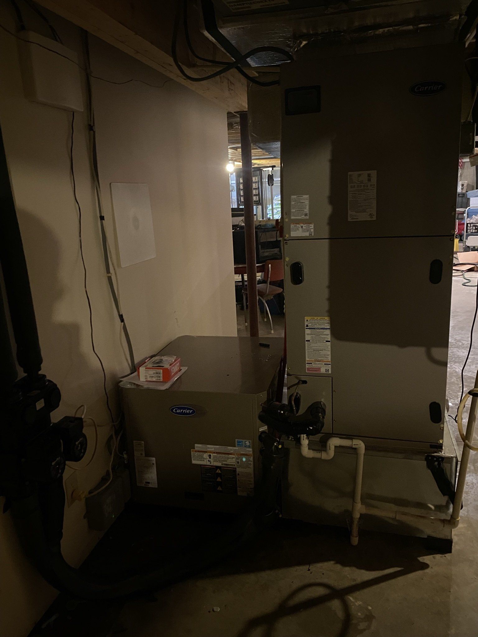 HVAC Machine Inside the Warehouse — Spencerville, OH — Matt’s Heating & Cooling LLC