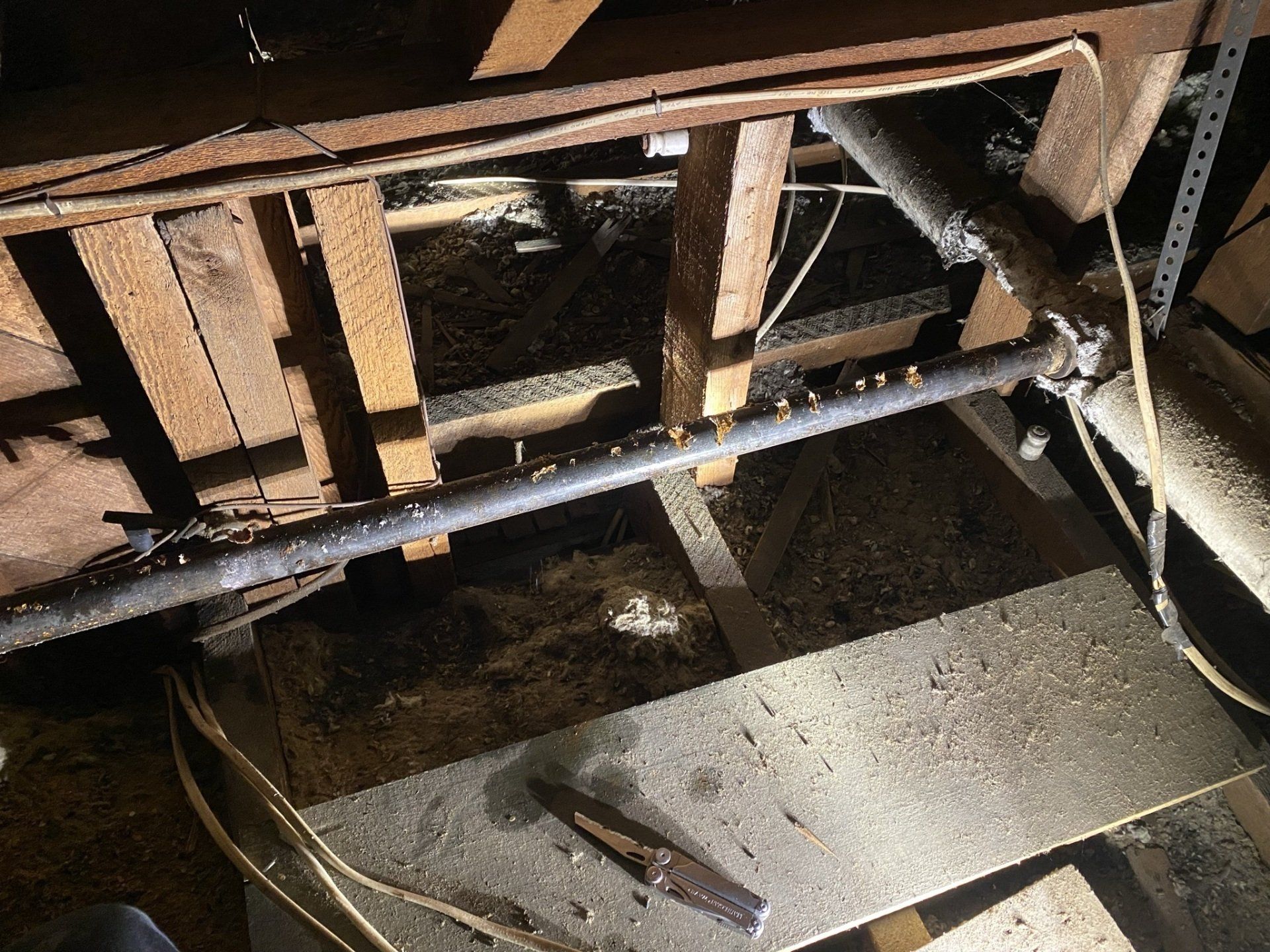 Pipes for Heater Installation — Spencerville, OH — Matt’s Heating & Cooling LLC