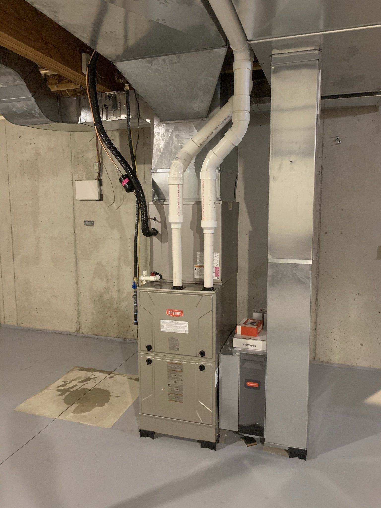 Installed HVAC with Big Ventilation — Spencerville, OH — Matt’s Heating & Cooling LLC