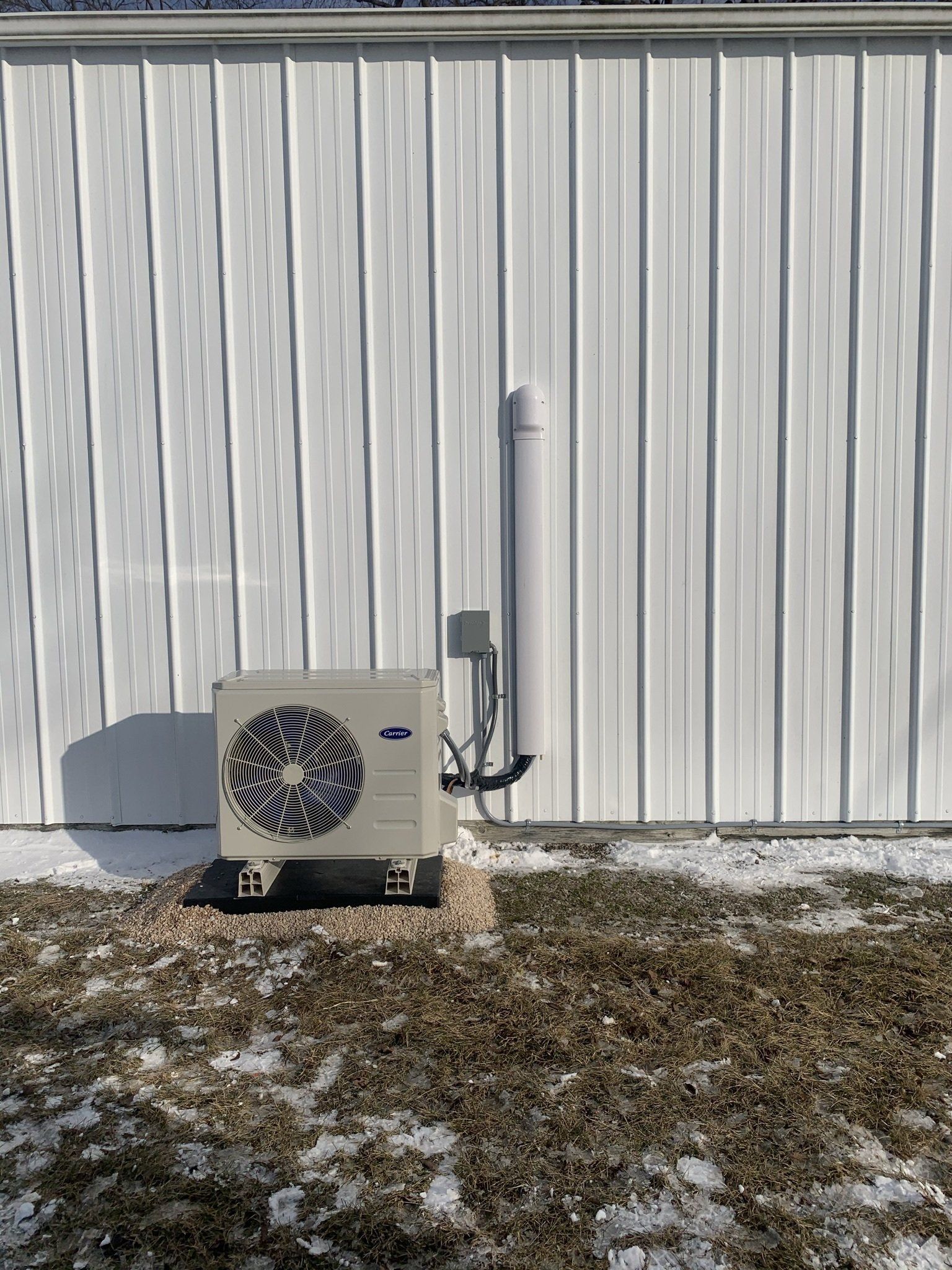 Installed Inverter — Spencerville, OH — Matt’s Heating & Cooling LLC