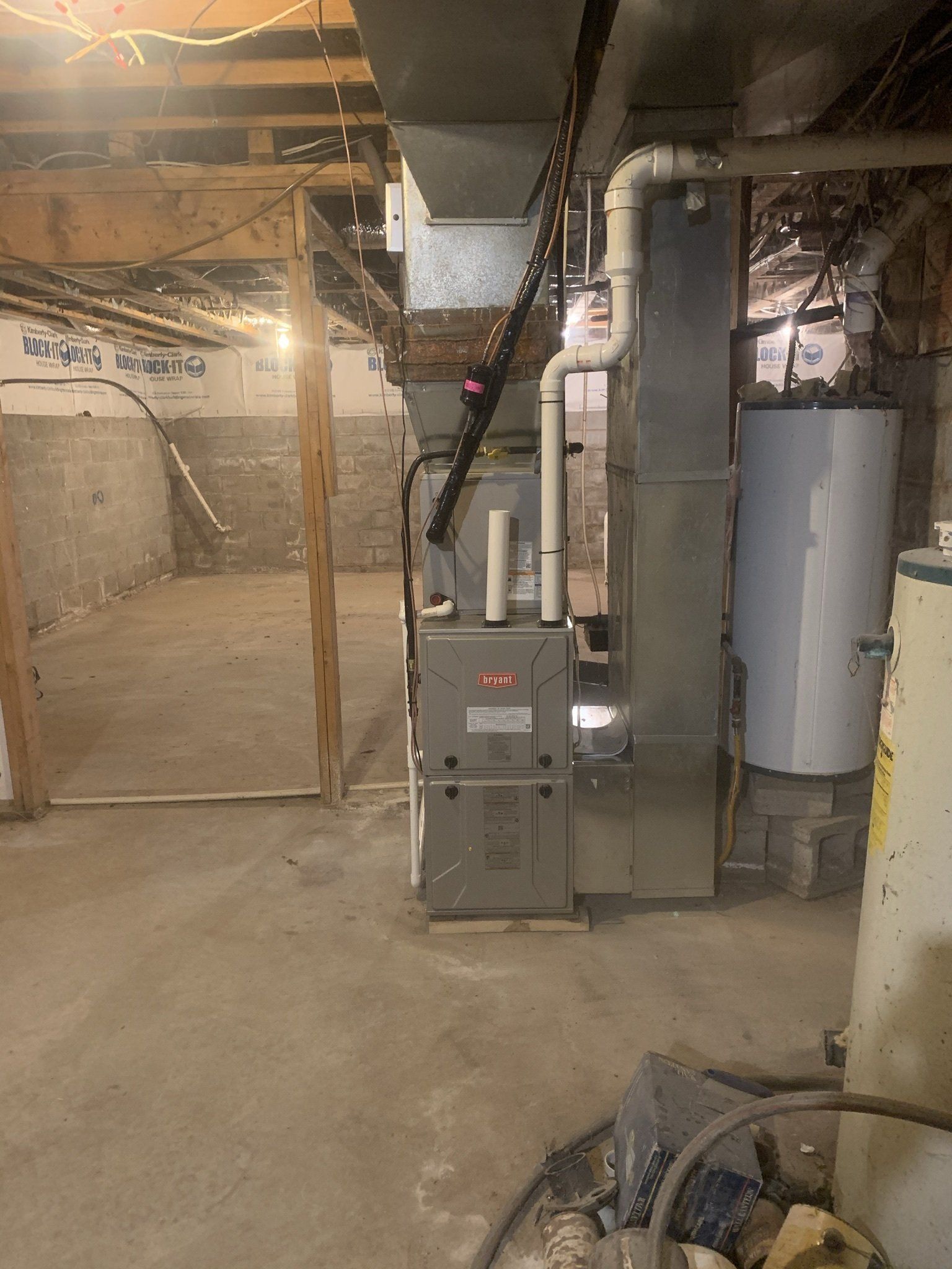 Basement HVAC — Spencerville, OH — Matt’s Heating & Cooling LLC