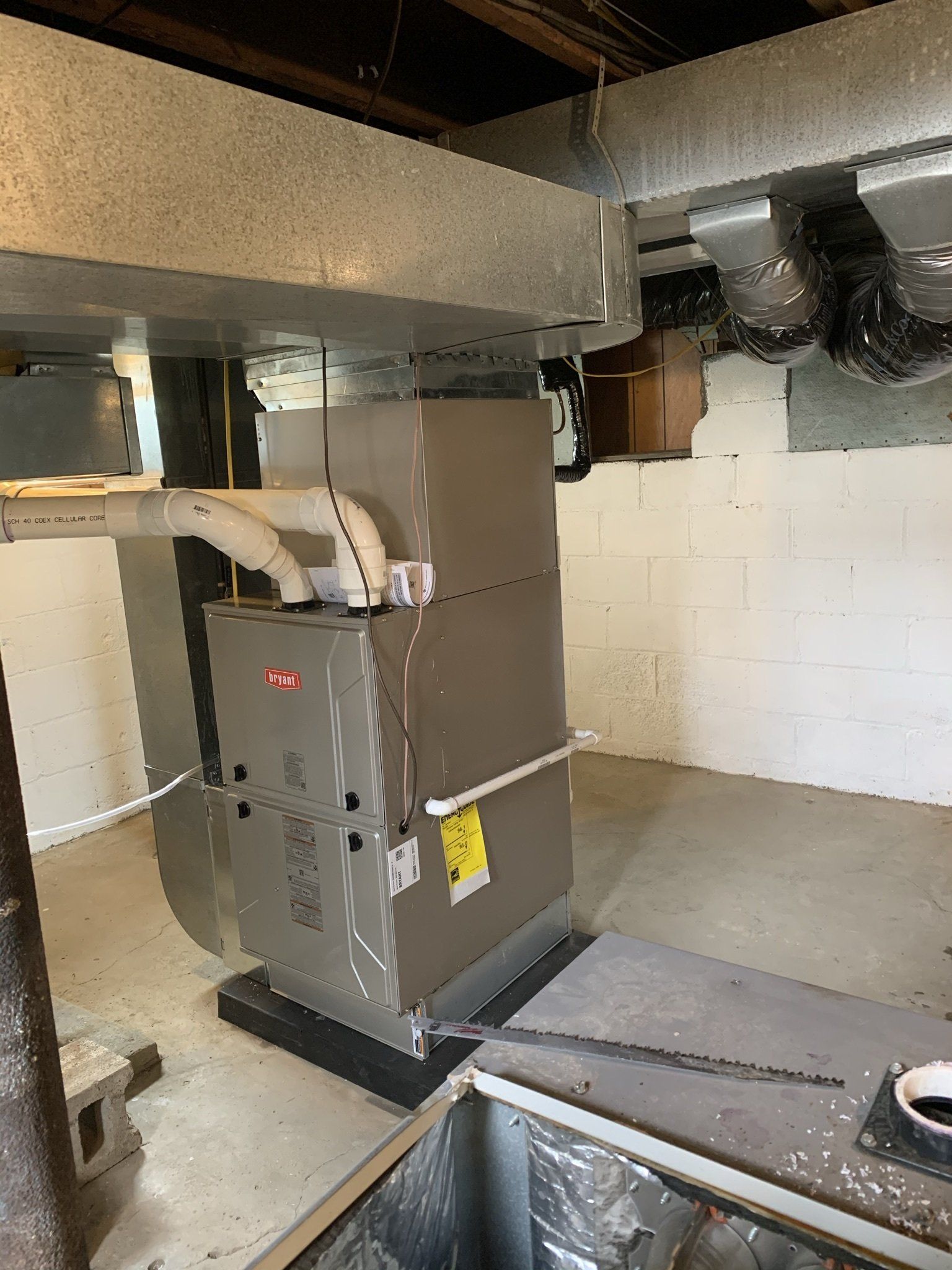 Newly Installed HVAC Machine — Spencerville, OH — Matt’s Heating & Cooling LLC