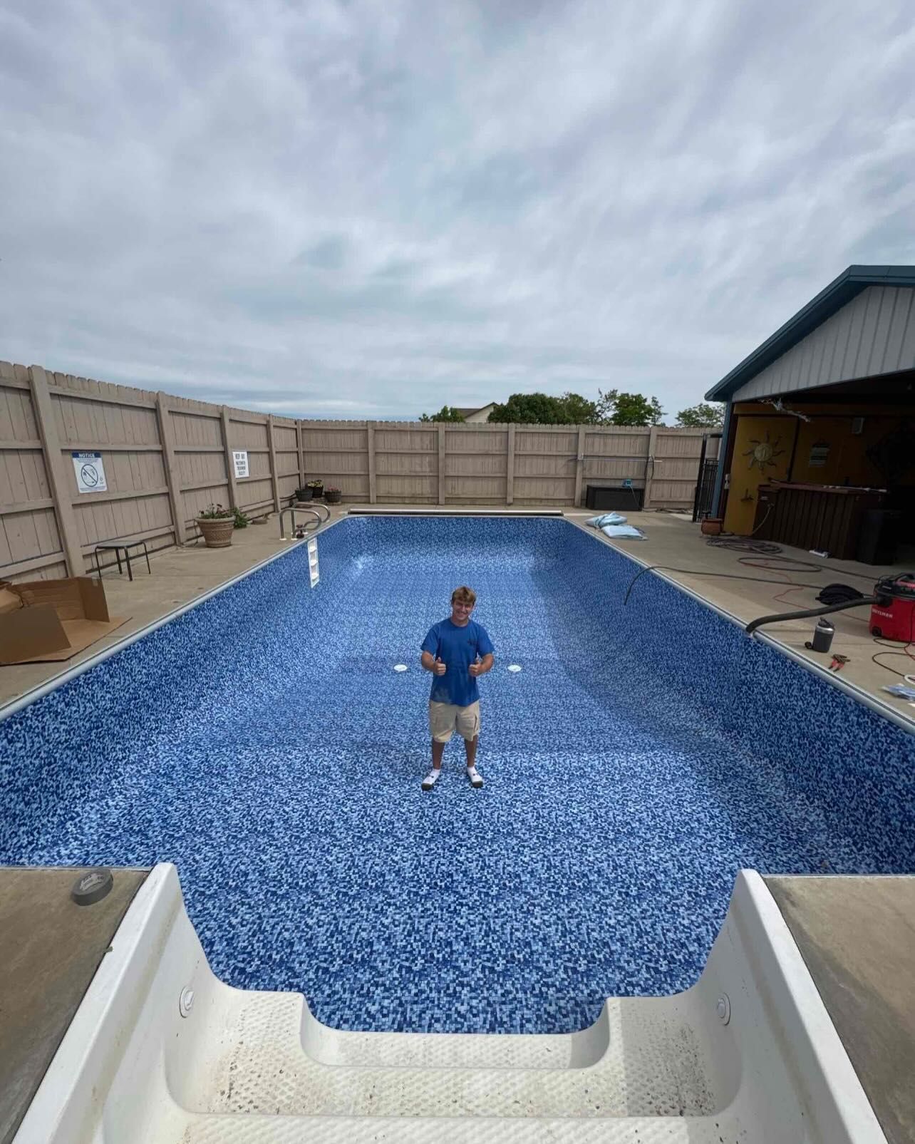 Pool Liner Installation in Wichita KS