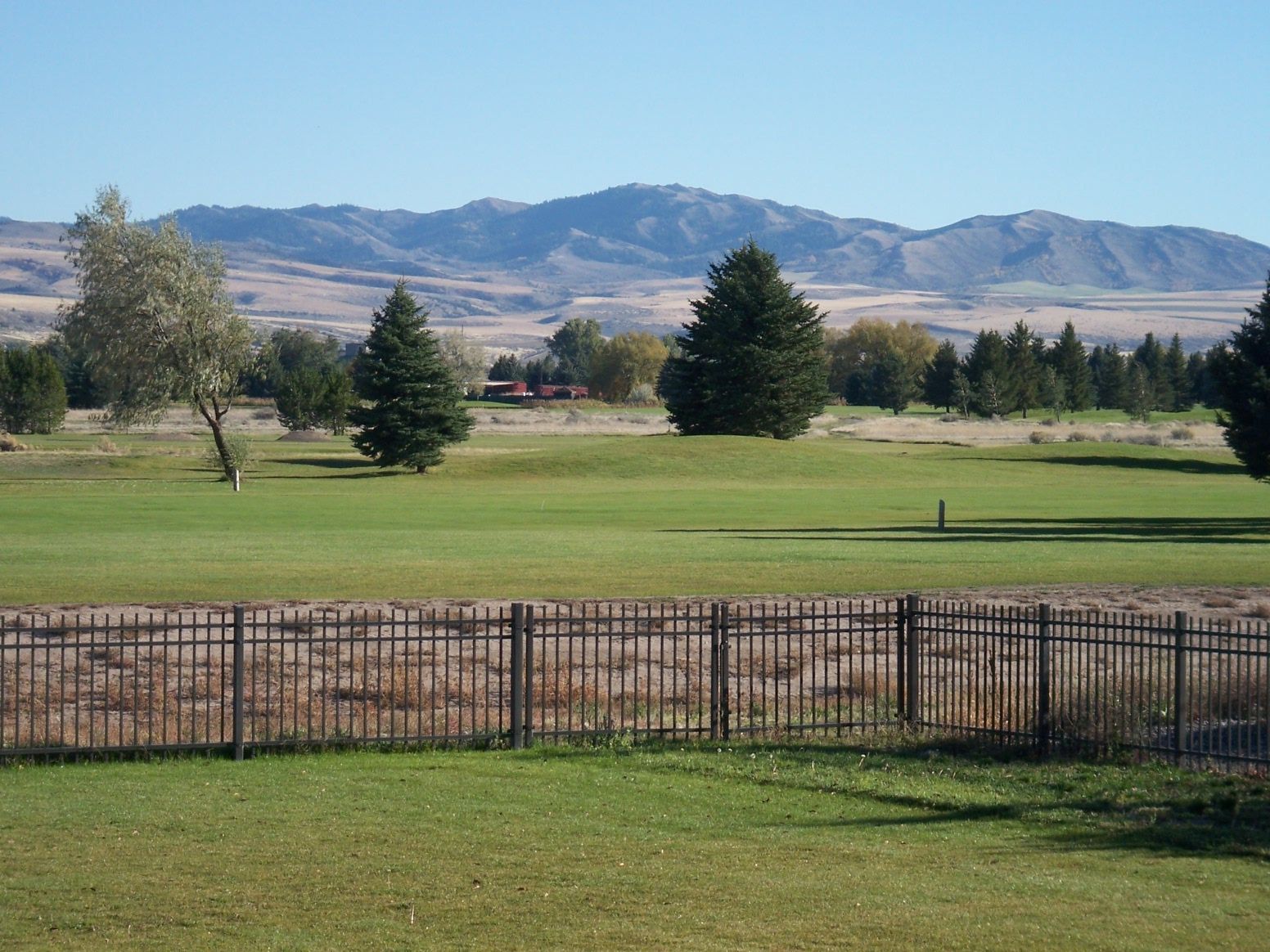 Views looking south of Idaho Falls