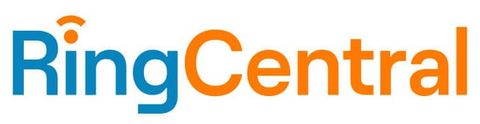 RingCentral logo with blue