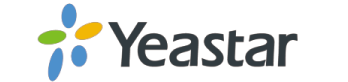 Yeastar logo in blue, green, and orange with black text on a white background