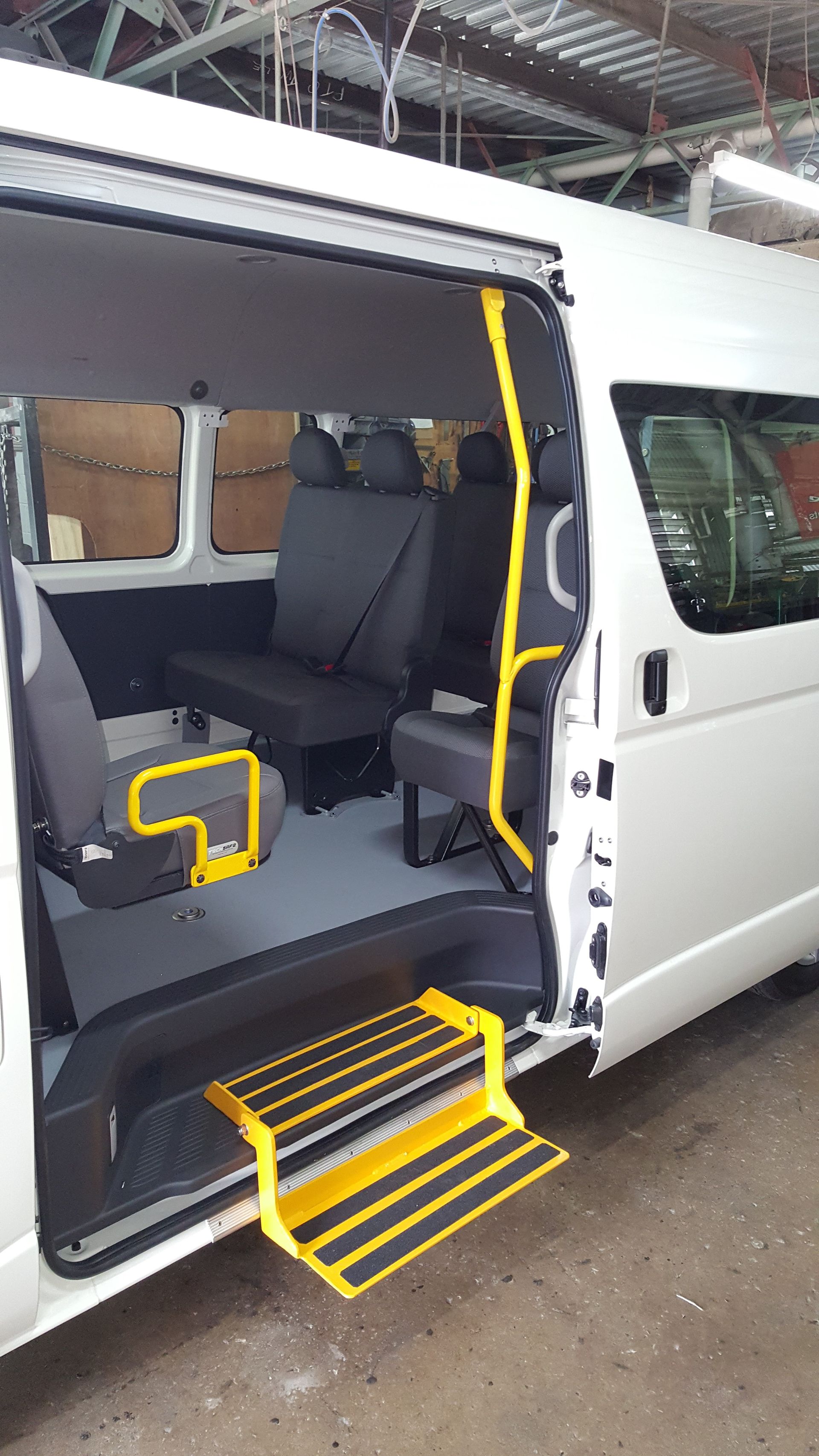 Grab Rails And Manual Step — Mobility Modification Services In Garbutt, QLD